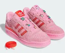 NWB Adidas Originals Forum Low Classic The Grinch Cindy Lou Who Sneaker Pink 8.5