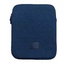 Michael Kors Embossed Logo Blue  Ipad Tablet Sleeves Case Cover