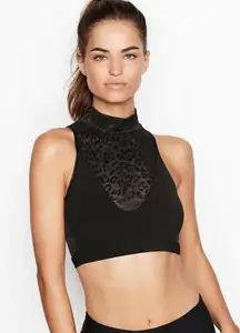 Victoria Secret | mock neck crop top