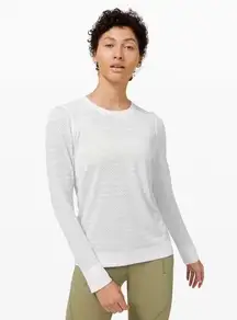 Lululemon Athletica Gray Swiftly Breathe Long Sleeve