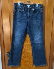 Lucky Brand Blue Bootcut Jeans Medium-Dark Washsz 10/30 A