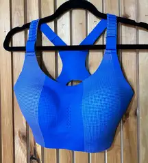 Brooks Dare Racerback 2.0 Sports Bra Blue Size 34E