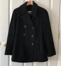 Calvin Klein double breasted pea coat