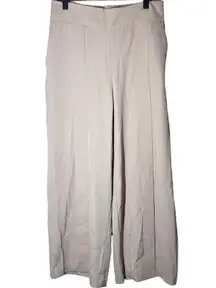 ZARA  Cropped Culottes Beige Pink Dressy Pants Size XS