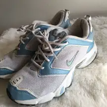 Nike 2003  Air Max Blue shimmer padded mesh! NO DRY ROTT!