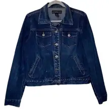 Express Blue Jeans Jacket(Size Large)
