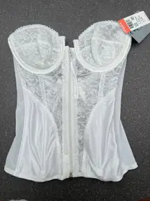 White Bustier