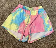 rainbow sleep shorts