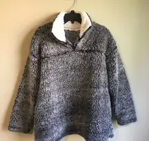 Peach love California medium fuzzy pullover