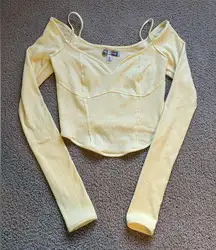 Urban Outfitters yellow long sleeve