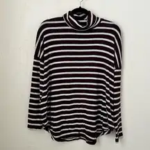 Aerie striped oversized turtleneck▪️size L