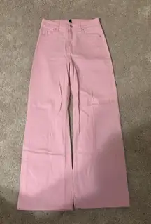 Wide Leg Twill Pants