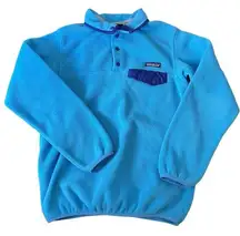 Patagonia  Synchilla Quarter Button Snap Pullover Sweater