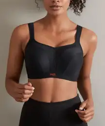 BLACK WIRED SPORTS BRA