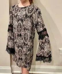 Paisley Printed Boho Dress