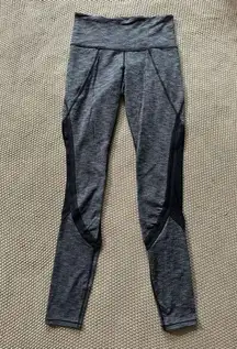 Athleta  Women's Plie' High Rise Tight Legging Pant Yoga Athleisure Grey Small