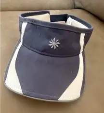 Athlete Gray White Visor