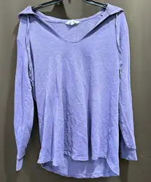 Victoria's Secret Light Purple Hoodie w/Sequin Angel Wings on Back