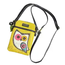 NWOT CHALA CELLPHONE CROSSBODY - OWL II Whimsical Nature Boho Bag