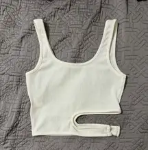 Cut Out Crop Top