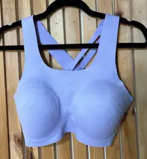 Brooks Crossback 2.0 Sports Bra in Orchid Petal Purple