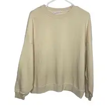 MNG neutral cream sweatshirt size XS/S oversized