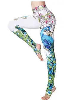 🆕 Witkey Stirrup Floral Yoga Pants