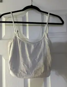 Billabong White  ribbed cami top