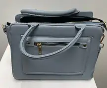 Elegant Blue Handbag