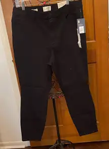 Universal Thread Jet Black Trousers