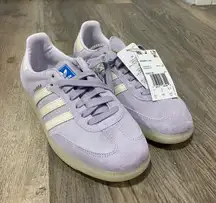 NWT Light Purple Adidas Sambas