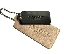 COACH Replacement Hang Tag Key Fob Bag Charm