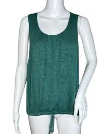 Anthropologie Dolan Tank‎ Top Green Libba Tank Essential Basic Minimalist Casual