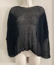 Like new  mesh poncho top. Sz XXS/XS