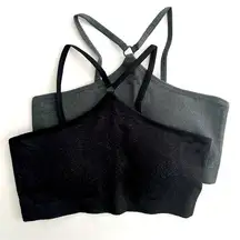 Gymshark L Adapt Fleck Seamless Halterneck Bralette Set