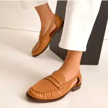 Madewell NWOB Nye Cut Out Leather Loafers Sz 10