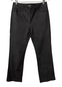 Kenneth Cole Reaction Womens‎ Straight Leg Jeans Denim Pocket Blue/BlackSize 10