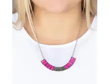 Coup de Mane Pink Necklace (211)