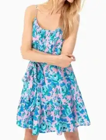 RHODE Nala in Pop Floral Mini Dress - S