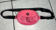 Lululemon Pink Take It On Belt Bag‎