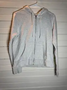 H&M Women’s Hooded Cropped Sweatshirt Jacket