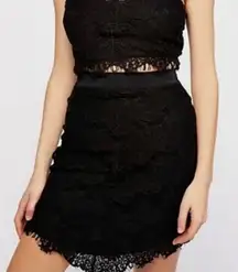 Free People Intimately Sabrina Ginger Skirt
Women‎ Size M Black Lace Nylon.