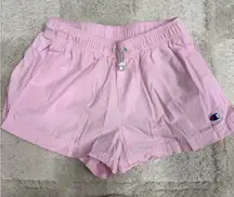 Champion Women's Light Pink Athletic Shorts