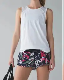 Lululemon Hotty Hot Short in Pop Cut Boom Juice Multi Black