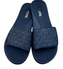 Michael Kors Women’s Secure Strap Slide Sandal Sz 7