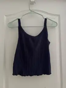Old Navy Basic Navy Blue Tank Top