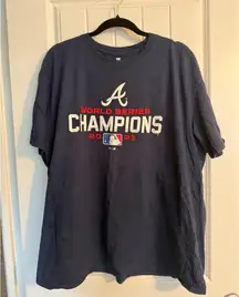 Atlanta Braves World Series T shirt 