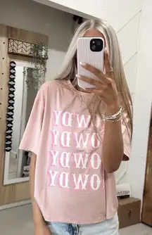pink howdy top