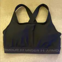 Under Armour Black Sports Bra with Racerback Design