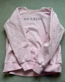 Pink Seaside crew neck
